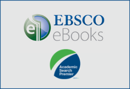 Ebsco in Bold all capital letters in Blue with circle logo