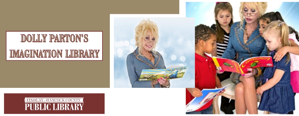 Dolly Parton reading to several children