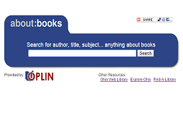 screenshot of oplin website