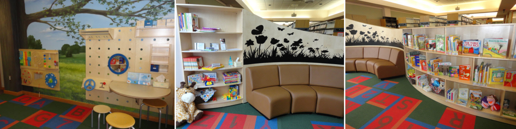 photos of the early literacy center