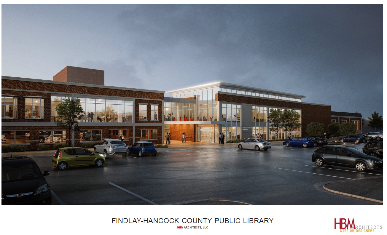 photo of proposed new library