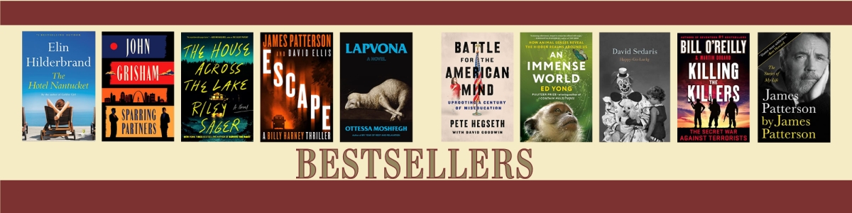 book covers of best sellers